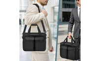 Bartender Travel Bag Multi-Compartment Bartender Kit Bag Structured Bar Tool Organizer for Bartenders