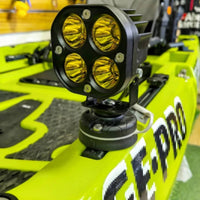 Multi-Functional 16 Point Star Mount Base Kayak Quick Release Base for Anglers