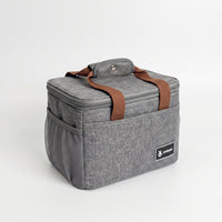 Insulated Meal Carrier Thermal Meal Carrier with Side Pockets Compact Box for School, Picnics, Travel