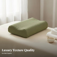 High Elasticity Slow Rebound Memory Pillow Breathable Massage Table Pillow Washable Cover for Masseuses, Adults, Beauty Salon, Bedroom, Home