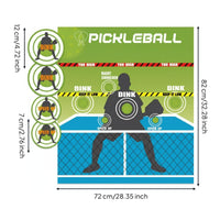Pickleball Wall Target Skill Development Pickleball Practice Markers Repositionable Placement Aid for Beginners, Home