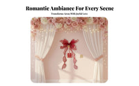 Chinese Wedding Curtain Tie-Back Romantic Atmosphere for Living Room, Newlyweds