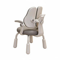 Child Safe Ergonomic kids' Posture Chair double spine support Adjustable Study Chair Soft Padded pad Student Seat 360° rotating for Students, Girls, Parents, Studying, study tasks, Home, Bedroom