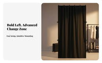 Privacy Curtain with Fasteners