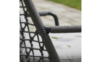 3 Pieces Rattan Table and Chairs Set Nordic Aesthetic Small Tea Table Set Wicker Patio Chairs Woven Design Handwoven for Garden