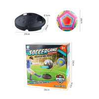Tethered Soccer Practice Aid with Weighted Base Portable Soccer Return Practice Aid Elastic Stable for Backyard