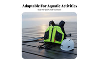 High Buoyancy Life Preserver Lightweight Kayaking Flotation Vest Aquatic Activities Buoyancy Aid Sturdy and Long-Lasting