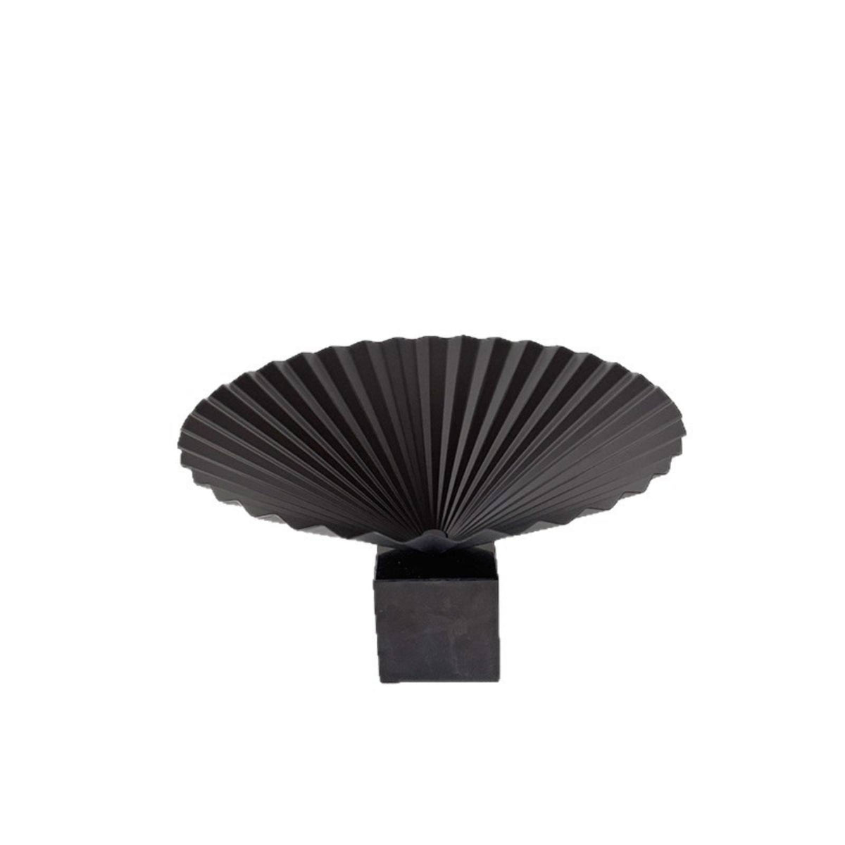 Pleated Fruit Bowl Modern Dish Stylish for Coffee Table