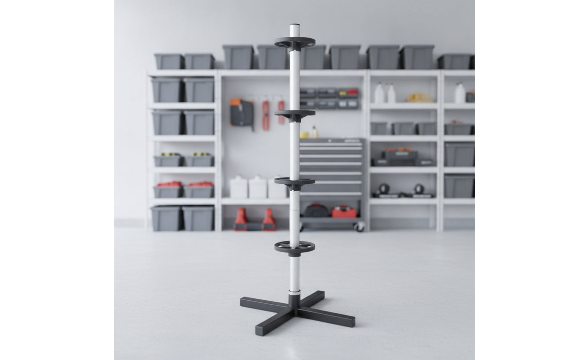 Tyre Rack Upright-Wheel Stand Compact Tyre Tree for Vehicle Owners