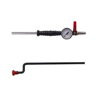 Universal Fit Quick Tire Inflation Rod Hand Operated Manual Tire Inflator Heavy Duty Air Chuck Rod Easy to Use for Roadside Repair, Garage