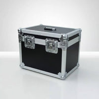Aluminum Aviation Case Sturdy Portable Aluminum Tool Box Lockable Aviation Case Reinforced Corners Locking Equipment Trunk
