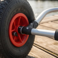 Foam Padded Kayak Dolly Cylindrical-Frame Frame Kayak Trolley