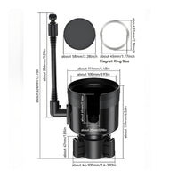 Flexible Phone Holder with Cup Holder Gooseneck Organizer Hands-Unrestricted for Commuting
