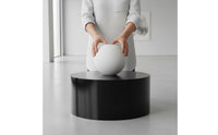 Cylinder Display Stand Freestanding Cylindrical Display Riser Minimalist Design Cylindrical Pedestal Stand for Live Broadcasting, Photo Photography