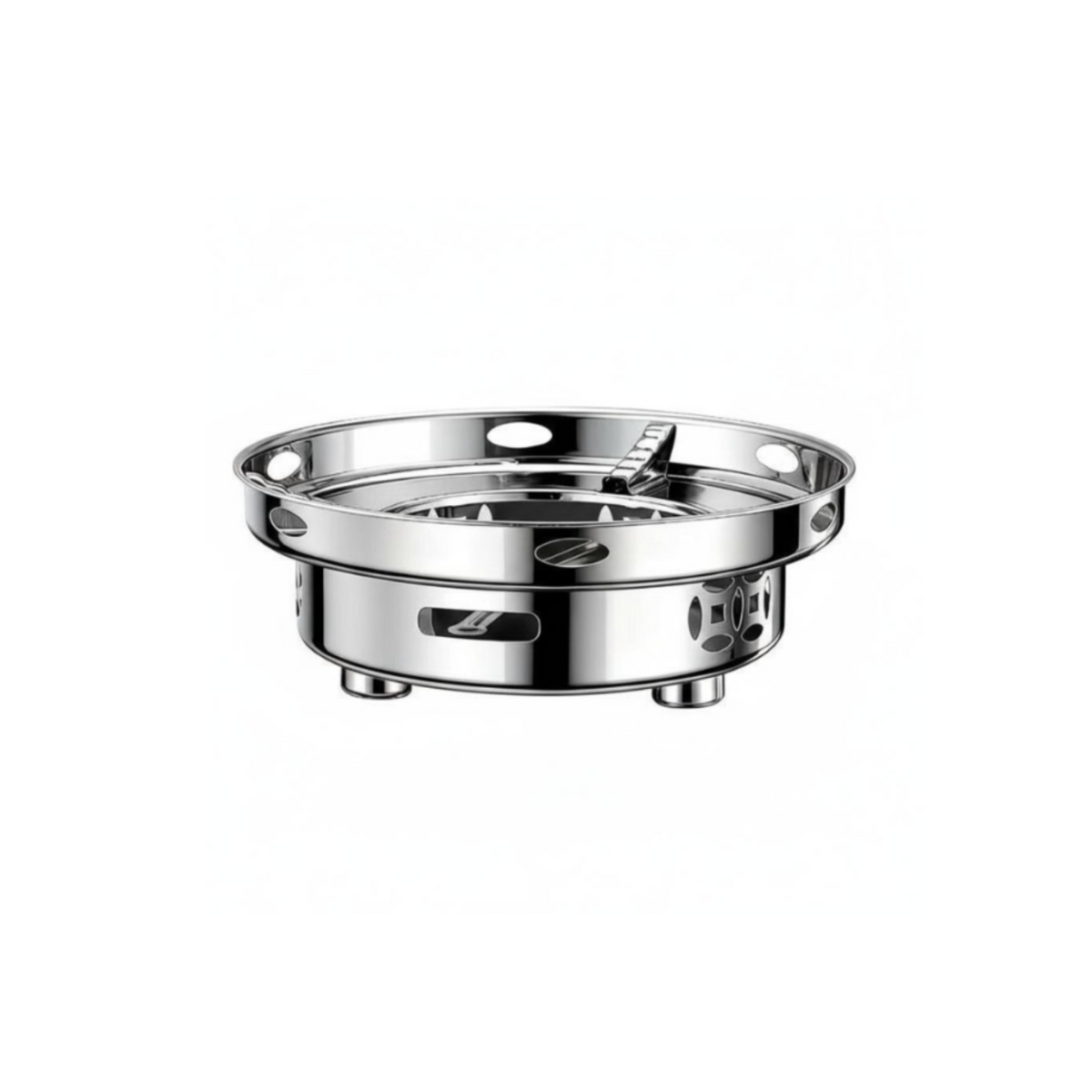 Alcohol Stove, Stainless Steel Hot Pot Cooker, Portable