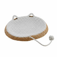 No Shedding Feline Scratcher Bed Wear-Resistant Feline Scratch Bed Year-Round Pet Furniture 2 in 1 Design for Cats, Home