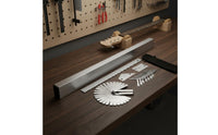 Fret Leveling Beam Professional Guitar Fret Leveling Beam Neck Straight Edge Tool for Luthiers, Repair Bench