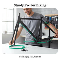 Mountain Bike Street Bike Wire Set Wear Resistant Cycle Brake Wire Set Gear and Brake Wire Housing Kit Effortless PTFE Inner