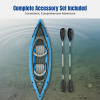 Inflatable Kayak, Durable Canoe, Thickened, Wear-Resistant, Fishing & Drifting Boat