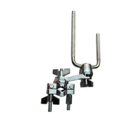 Drum Set U-Shape Frame Hardware Cowbell Adapter Clamp, Small Percussion Stand, Woodblock Cowbell Mount