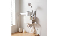 Hair Dryer Holder with Adjustable Arm Universal Hair Dryer Organizer for Bathroom, Vanity