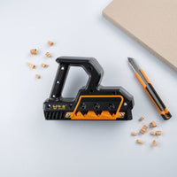 Chamfer Plane with SK5 Tool Bits 60-Degree Chamfer Plane Replaceable Blade's Bevel Trimmer for Woodworkers, Carpenters, Renovation