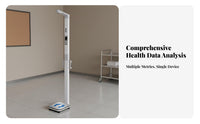 Sound Wave Height and Weight Scale High Precision Electronic Height Weight Machine Large Digital Display Digital BMI Scale with Stadiometer