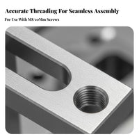 Slow-Speed Wire Cutting Jig Rust-Resistant Wire EDM Clamping Plate Stainless Steel Machine Pressure Plate Deformation-Resistant