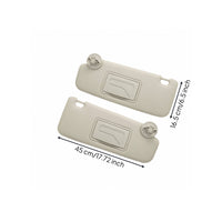 Left and Right Car Sun Visor Pair Replacement Auto Parts Flip-up for Interior Restoration