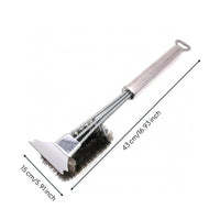 Barbecue Grill Brush Long Handle Household Tool Heavy Duty