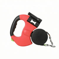 Dual Retractable Dog Leash Tangletangle-Resistant Retractable Dog Leash with Dual Lines One-Handed Comfort Grip for Daily Walks