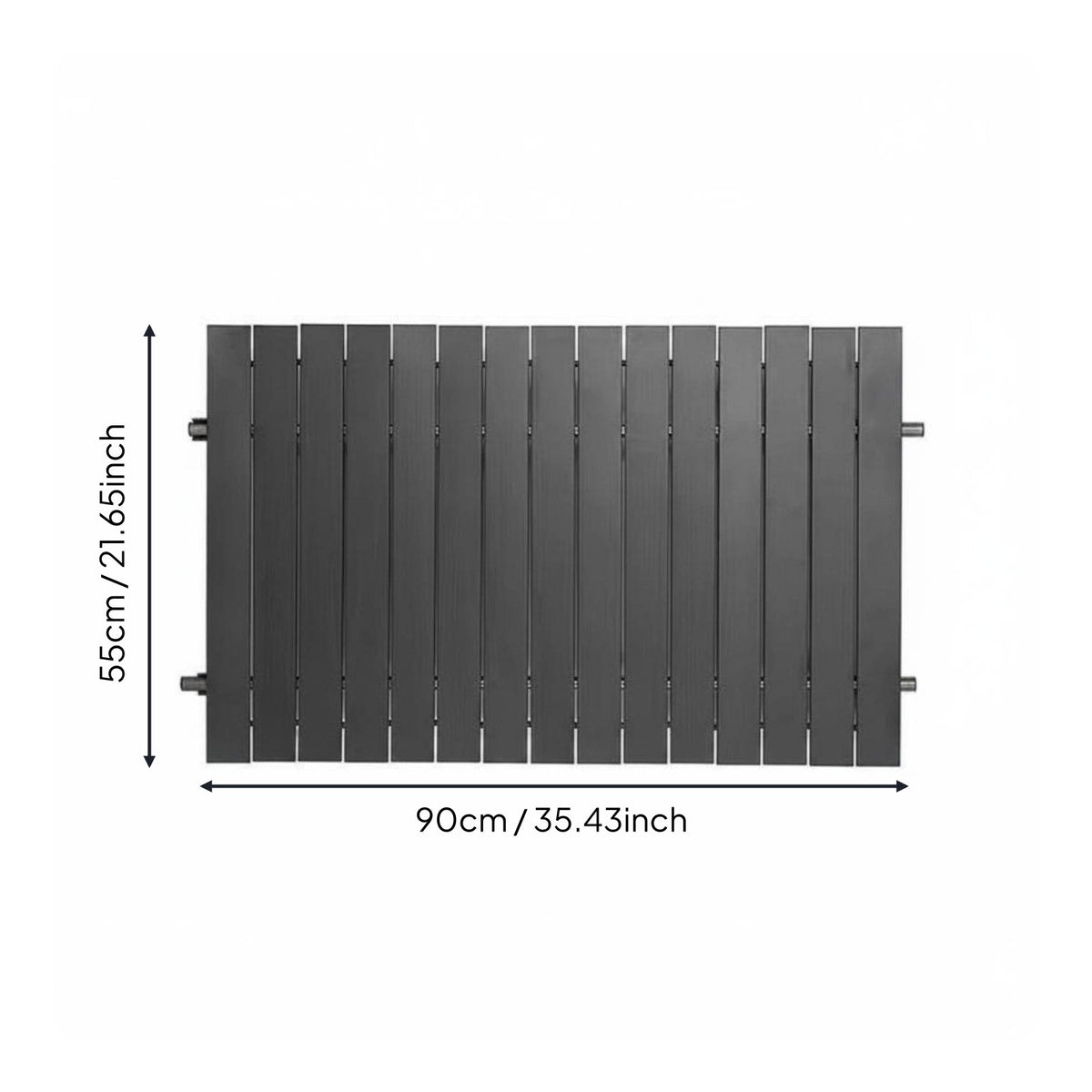 Foldable Trolley Table Board Foldable Folding Wagon Tabletop Portable Roll-up Aluminum Tabletop for Outdoor