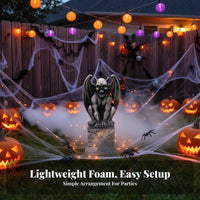 Foam Tombstone Aged Look Halloween Gravestone Prop Easy to Setup for Party Hosts