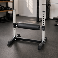 Steel Single Leg Squat Stand Adjustable Bulgarian Split Squat Machine Home Gym