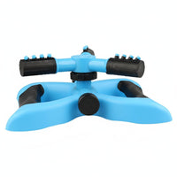 360 Degree Lawn Sprinkler Stable Base 360 Degree Rotating Sprinkler Three-Pronged Water Sprinkler Connectable in Series