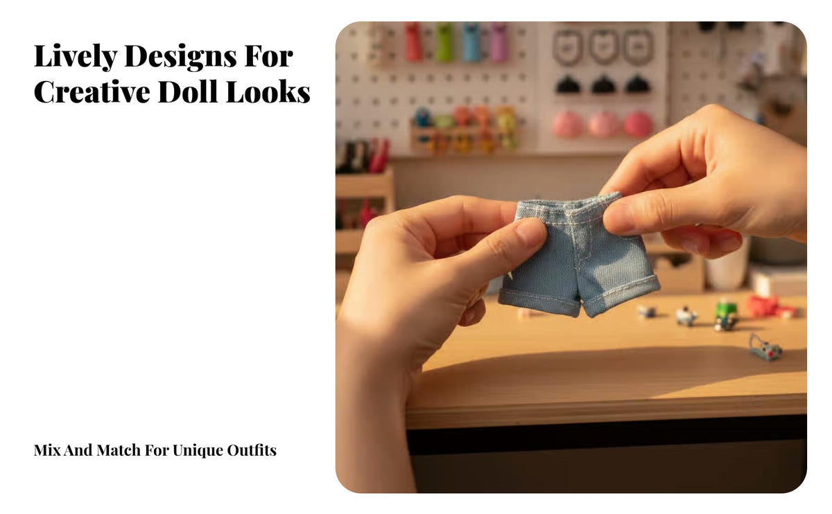 BJD Clothing Shorts butt-Hugging Design 1/6 Scale Doll Shorts Comfortable Material 1/6 Scale Figure Clothing for Hobbyists, Toy Photography,