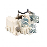 Plastic Housing Refrigerator Compressor Starter Metal Terminals PTC Compressor Starter Spade Terminals Refrigerator PTC Relay Mounting Base