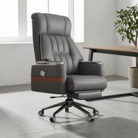 Office Chair Padded High-Back Office Chair Cushioned Seat Seating Furniture