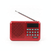 Carrying Strap Portable Radio Speaker Keypad-Style Controls Digital Radio Speaker