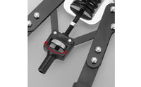 Non-Slip Grip Coil Arm Exerciser Wrist Straps Adjustable Resistance Arm Instructor Compact Chest Workout Exerciser Multi-Function Training