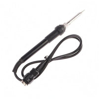Ribbed Strain Relief Soldering Iron Handle Insulated Section Replacement Soldering Handle Attached Power Cord Repair Tool Tapered Body