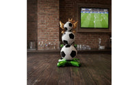 2 Pieces Bar Decoration Soccer Jersey Balloon Sports Themed Football Shirt Balloon Mylar Foil Football Party Balloons Shiny Gloss for Birthday