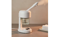 Deep Moisturizing Tap Screen Face Steamer Skin Hydration Desktop Facial Steamer Easy to Use Beauty Appliance Rotating Nozzle for Home, Spa, Salon