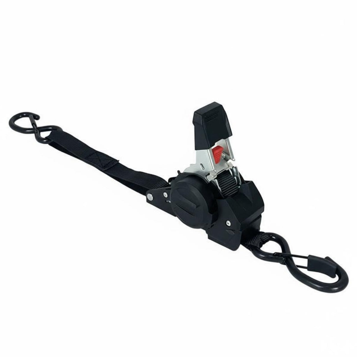 Tangle-Tangle-Less Automatic Retractable Tie-down Strap Long-Lasting Self-Retracting Cargo Strap Easy to Use for Movers, Hauling Vehicle