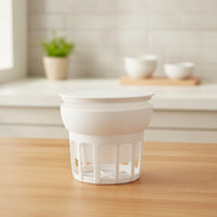 Yogurt Strainer with Lid Lidded Yogurt Strainer Cup Reusable Mesh Strainer Basket for Kitchen