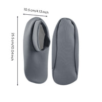 Pull-on Foot Covers Shoe Covers Breathable Shoe Booties for Castor Oil Treatment
