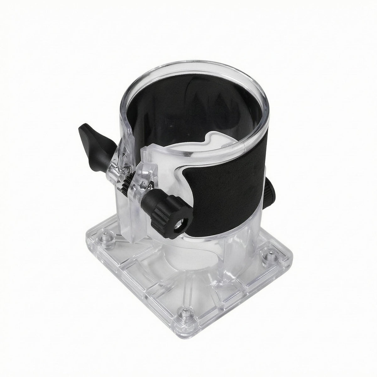 Trim Router Base Cover Padded Grip Router Base Cover Polycarbonate Power Tool Accessory