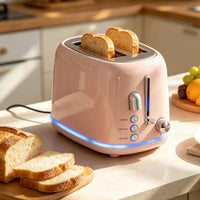 Multifunction Electric Toast Appliance Automatic 2-Slice Toaster Compact 2 Slice Toaster Easy to Use