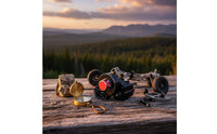 Sealed Metal Transmission CNC Machined All Metal RC Transmission High Precision Aluminum RC Gearbox for Upgrade, Rough Terrain