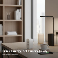 Mini Smart Socket Small Design Mini Smart Plug Voice Activated Plug Easy Setup Distance Control Outlet No Hub Required for Home
